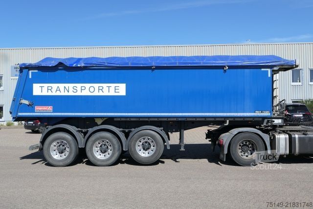 Damperli yarı römork LANGENDORF SKA 24/30, Alu, 25, Edscha, Luft-Lift, BPW