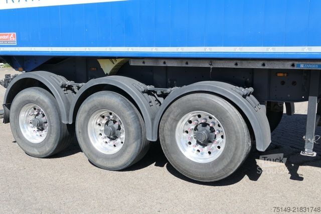 Damperli yarı römork LANGENDORF SKA 24/30, Alu, 25, Edscha, Luft-Lift, BPW