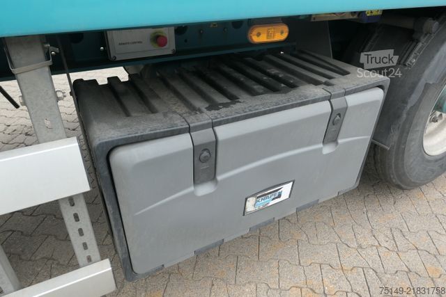 Walking floor semitrailer KNAPEN K 200, 61m³, 6mm Boden, Funk, Alu-Chassis