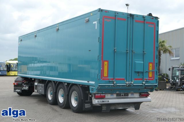 Walking floor semitrailer KNAPEN K 200, 61m³, 6mm Boden, Agrar, Luft-Lift, BPW