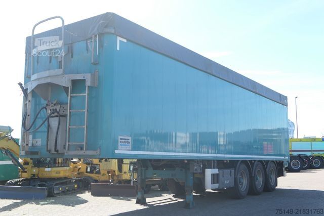 Walking floor semitrailer KNAPEN K 200, 61m³, 6mm Boden, Agrar, Luft-Lift, BPW