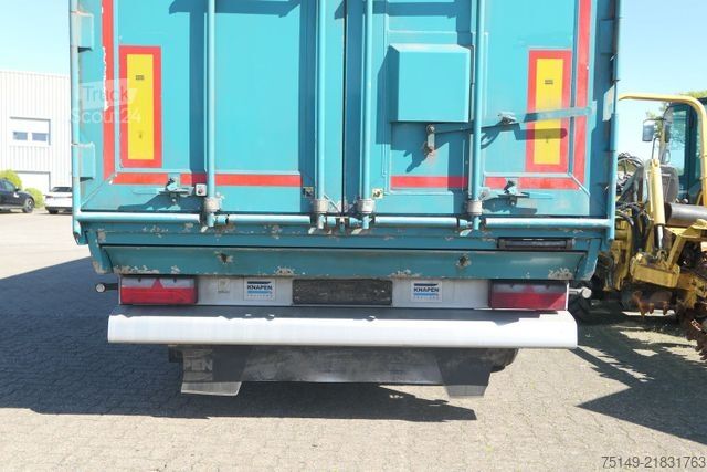 Walking floor semitrailer KNAPEN K 200, 61m³, 6mm Boden, Agrar, Luft-Lift, BPW