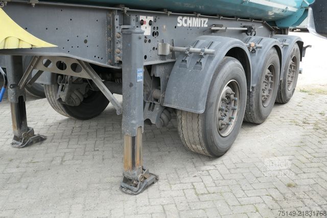 Kiperska poluprikolica SCHMITZ CARGOBULL SKI 24 SL 7.2, Stahl, 25m³, Luft-Lift, Rollplane