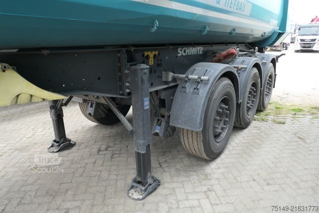 Kiperska poluprikolica SCHMITZ CARGOBULL SKI 24 SL 7.2, Stahl, 25m³, Luft-Lift, Schütte