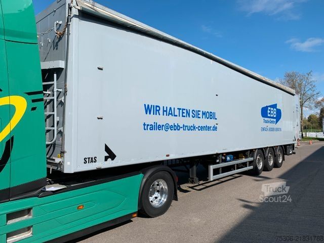 Walking floor semitrailer STAS bioSTAR 90,6 cbm