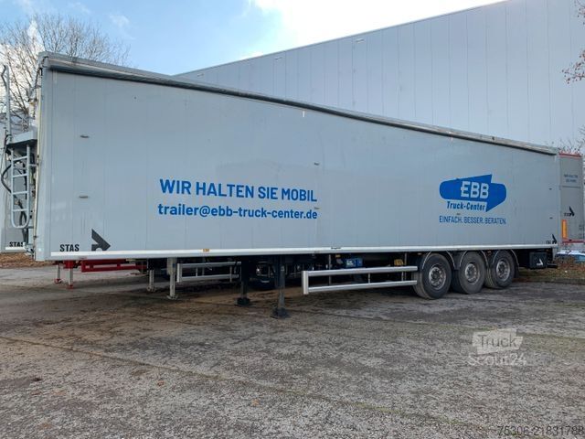 Walking floor semitrailer STAS bioSTAR 90,6 cbm