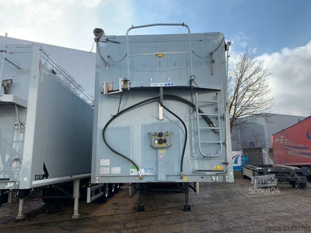 Walking floor semitrailer STAS bioSTAR 90,6 cbm