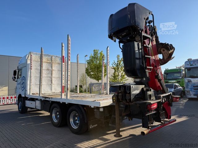 Kamion za izvlačenje drveta DAF XF510 6X4/INTARDER/Kran Palfinger Epsilon M13Z