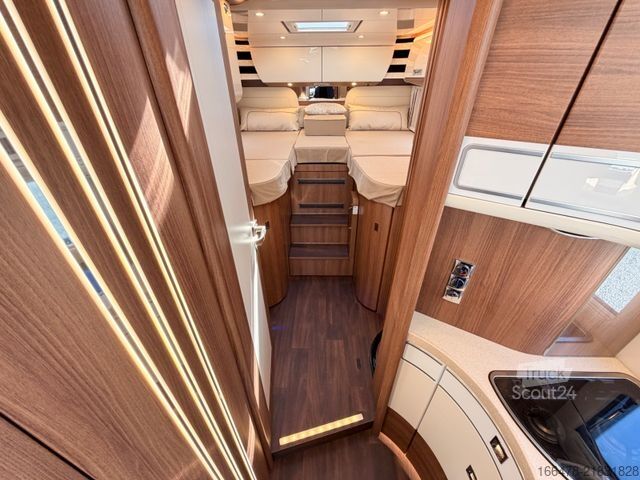 Integrerad husbil CARTHAGO Chic E-Line 50 LE Einzelbetten-Hubbett-Automatik