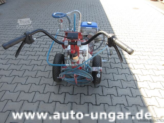 Vägmarkeringar Graco Larius Miro Liner + Airless Roadmarking