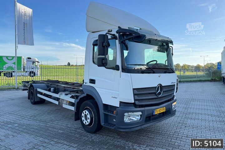 BDF-System Mercedes-Benz Atego 1318 Day Cab, Euro 6, / BDF / DHOLLANDIA ...