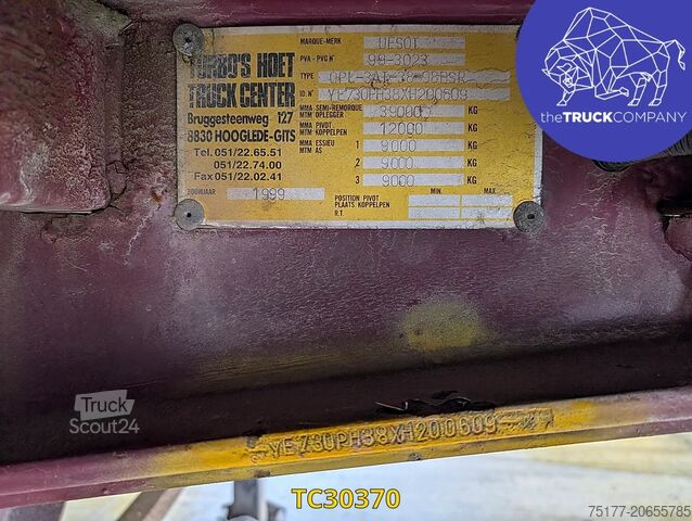 Přívěs na plošinu Desot