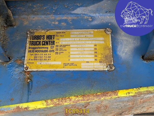 Přívěs na plošinu Turbos Hoet