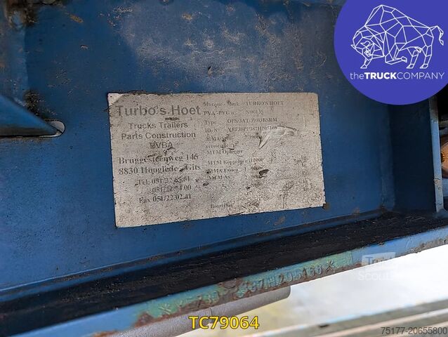 Přívěs na plošinu Turbos Hoet