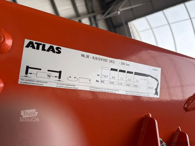 Mercedes-Benz Atego 1524 Euro 6 Atlas 10 Tonmeter laadkraan J...