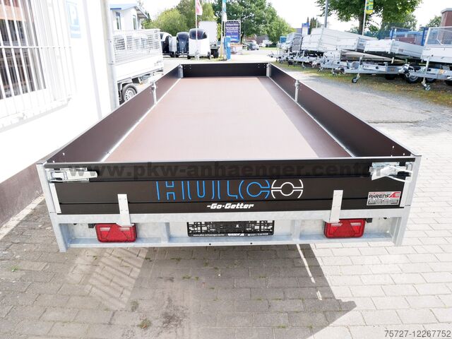 Pritsche offen  Hulco MEDAX-2 3500kg 611x203x30cm Go-Getter Hochlader