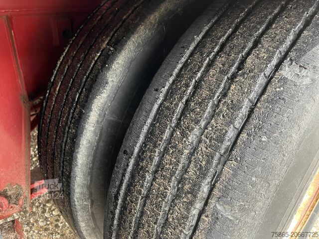 Platform aanhanger Nooteboom OVB-90-05 / 5 axle 12 Ton Hydraulic / BPW Drum ...