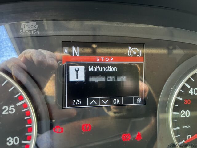 Standard tractor Man TGX 18.460 XXL / Motor Defect -> Not Running / ...