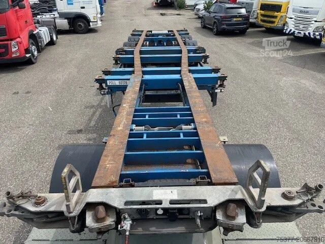 Containervervoer Schmitz Cargobull SCF 24 G,MULTI,HIGHCUBE, 45 40 30 20 FEET,BPW DRUM