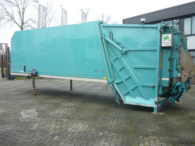 Refuse collection vehicle DAF CF 400 Haller X2 .20 m3 garbage box