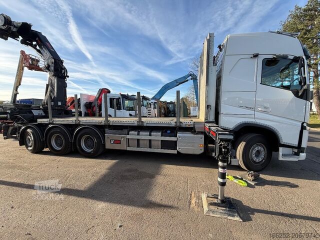Nosturiauto Volvo FH 420 8x4 TRIDEM + (31m!) CRANE HIAB 858 E-7 +...