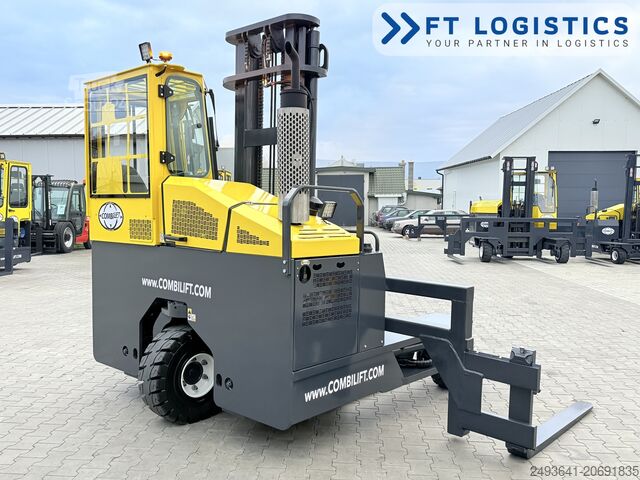 Four-way forklift Combilift C4000 DIESEL DUPLEX SPREADER BEAM CABIN