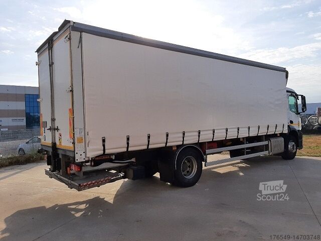 Camion platformă cu prelată Mercedes-Benz Antos 1830 L