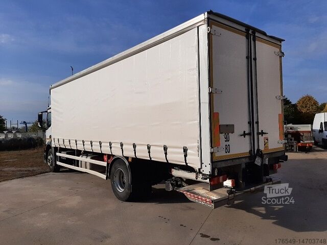 Camion platformă cu prelată Mercedes-Benz Antos 1830 L