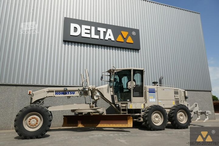Grader Komatsu GD555-5 Ex-army