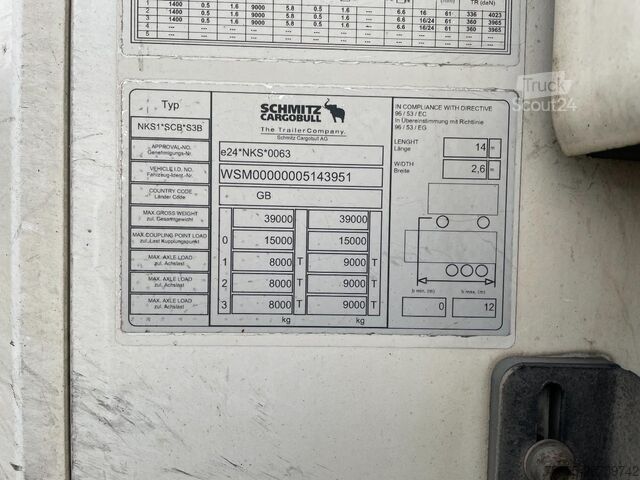 Refrigerated/freezer transport Schmitz Cargobull Fridge Thermoking SLXe Spectrum / Multitemp / S...