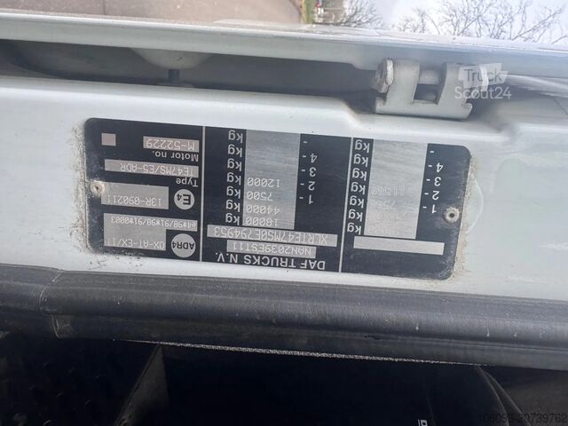 Standaard-SZM DAF XF 105.460 Handgeschakeld