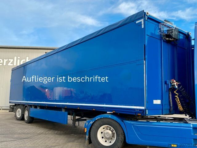 شبه مقطورة صندوقية  Wilken S 29-2 | LBW*Messestand*Schiebeverdeck