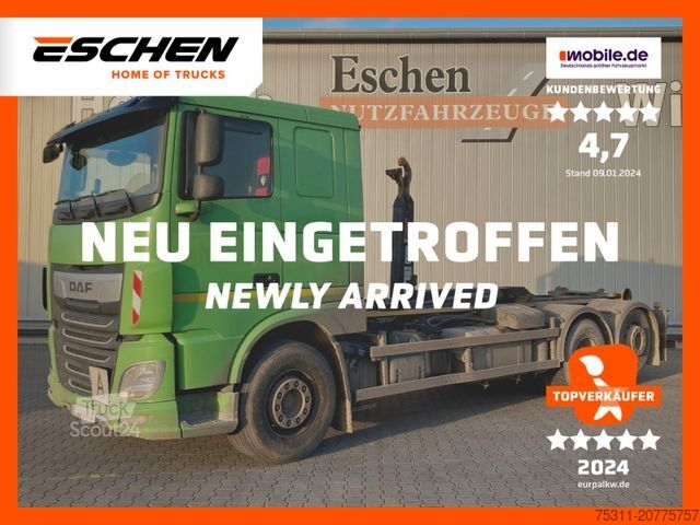 Āķa konteineru automašīna DAF XF 450 FAN| HIAB*Lenk/Lift*Standheizung*Tempomat