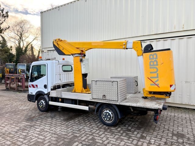 Werkplatform NISSAN Cabstar mit Klubb K26 Arbeitsbühne / 12 Meter
