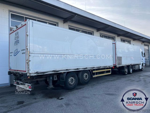 Kamyon şasisi SCANIA R 450 LB6x2*4MNB  Getränkeaufbau mit Anhänger