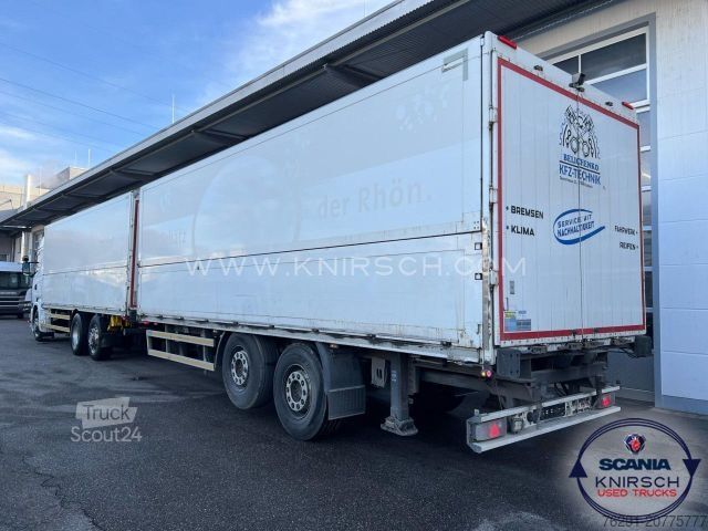 Kamyon şasisi SCANIA R 450 LB6x2*4MNB  Getränkeaufbau mit Anhänger