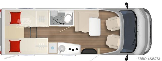 Polintegriran avtodom BÜRSTNER Lyseo Time SkyLine 690 G, Autom,Hubbett,Safety
