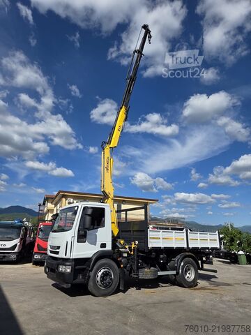 камион с кран Iveco EuroCargo 180E25K