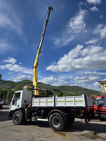 камион с кран Iveco EuroCargo 180E25K