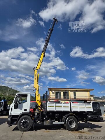 камион с кран Iveco EuroCargo 180E25K