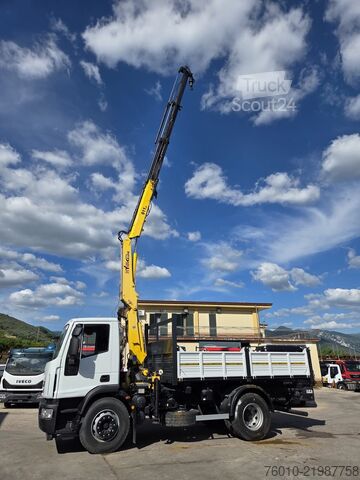 камион с кран Iveco EuroCargo 180E25K