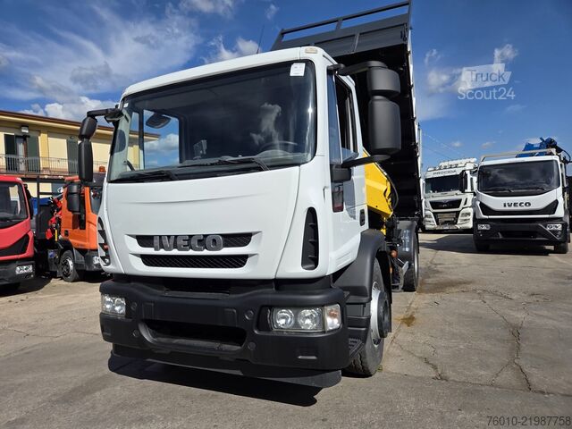 камион с кран Iveco EuroCargo 180E25K