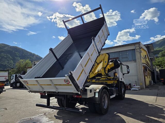 камион с кран Iveco EuroCargo 180E25K