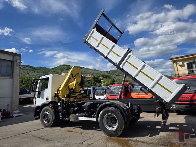 камион с кран Iveco EuroCargo 180E25K