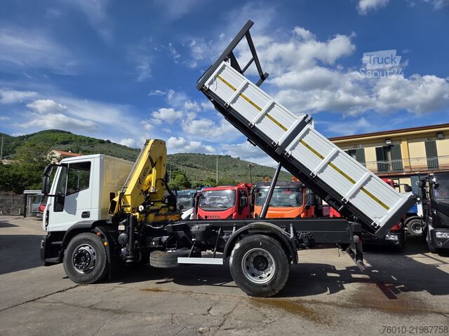 камион с кран Iveco EuroCargo 180E25K