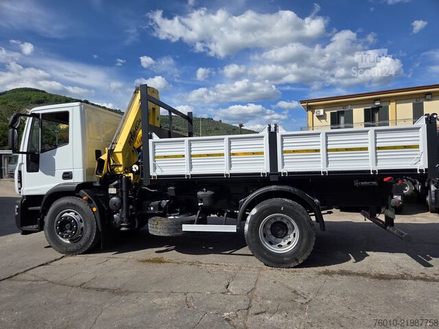 камион с кран Iveco EuroCargo 180E25K