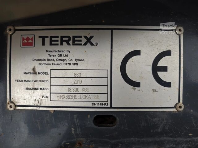  Terex Finlay 863