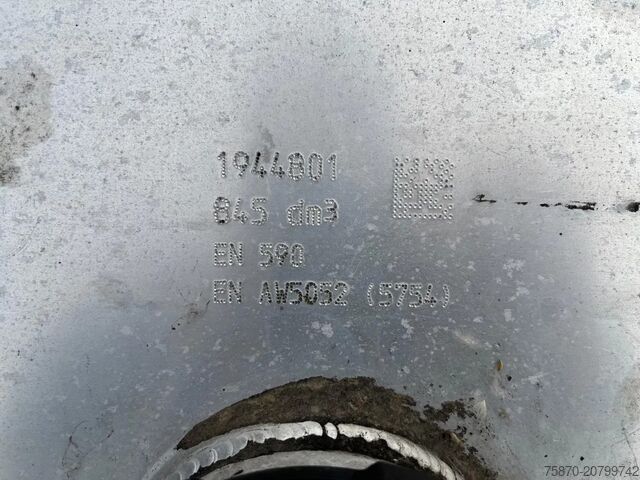 Rezervoar za gorivo DAF Brandstoftank Diesel 845L 1944801