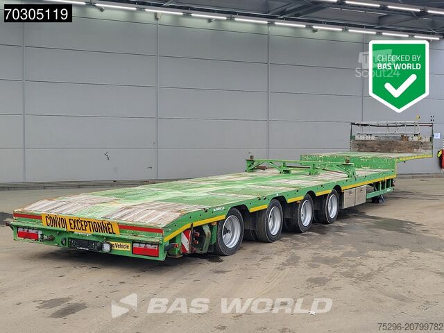 Žemas krautuvas Meusburger MTS-4 Extendable 400cm 2xSteering Axle