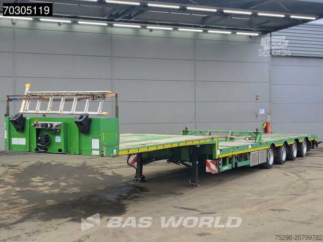 Žemas krautuvas Meusburger MTS-4 Extendable 400cm 2xSteering Axle